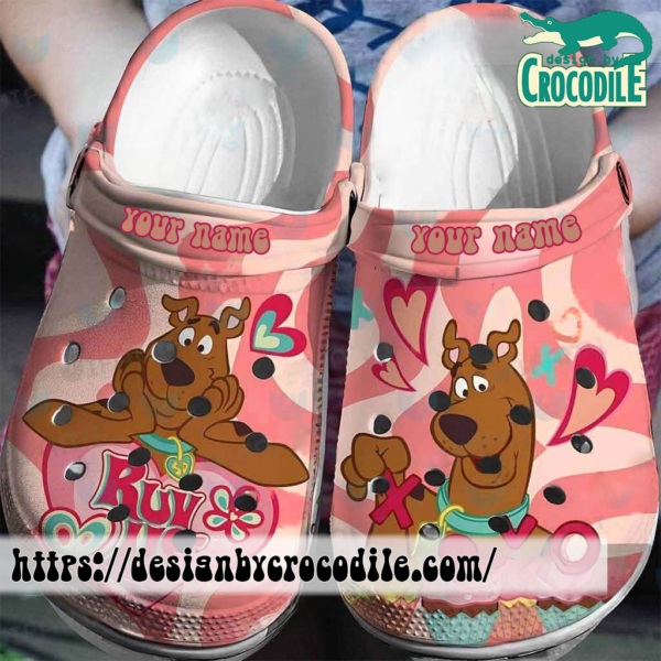 Merchidea Scooby Doo Cartoon Crocs Crocband Clogs Shoes Comfortable For Men Women and Kids