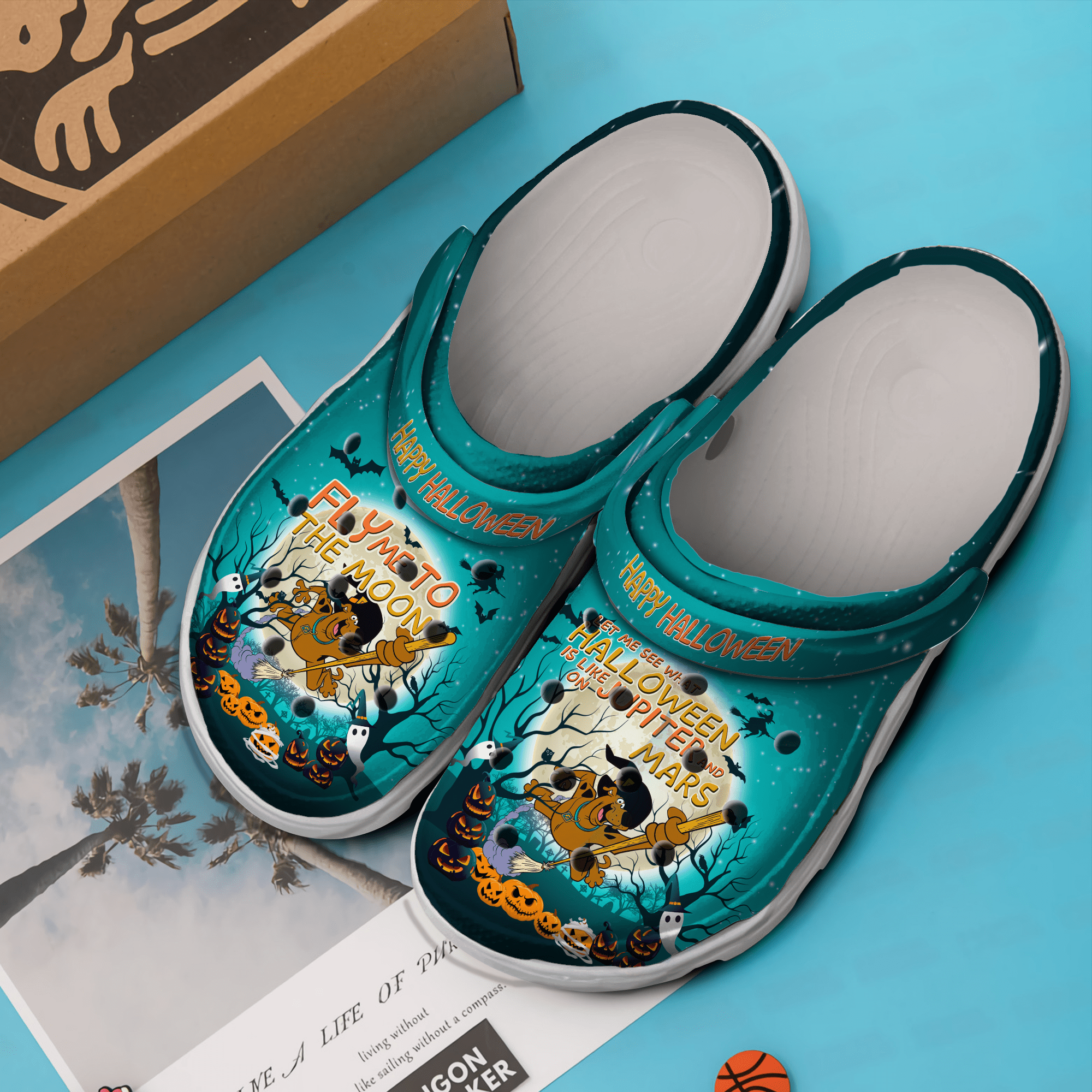 Merchidea Scooby Doo Cartoon Crocs Crocband Clogs Shoes Comfortable For Men Women and Kids