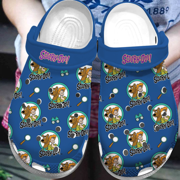 Merchidea Scooby Doo Cartoon Crocs Crocband Clogs Shoes Comfortable For Men Women and Kids