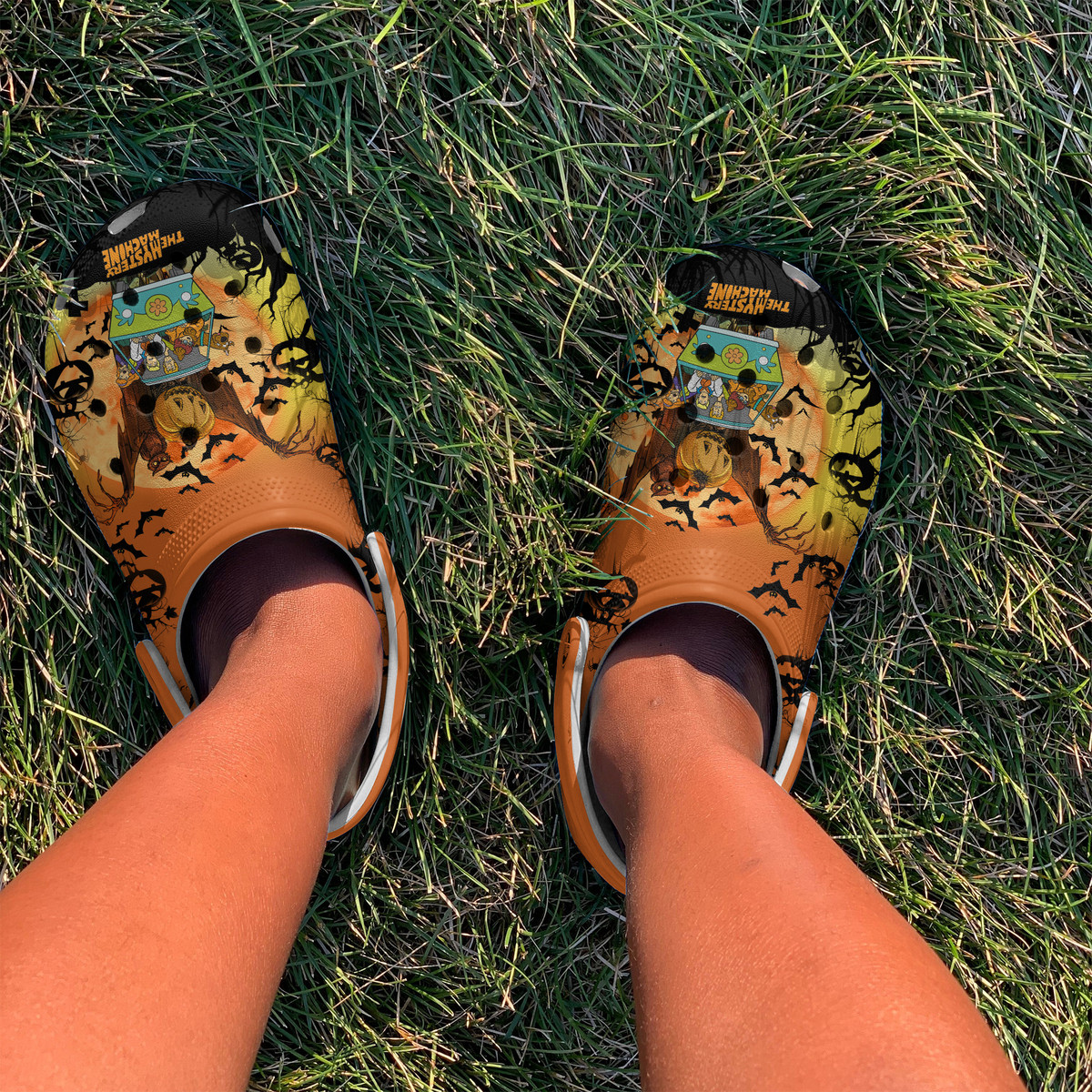 Merchidea Scooby Doo Cartoon Crocs Crocband Clogs Shoes Comfortable For Men Women and Kids