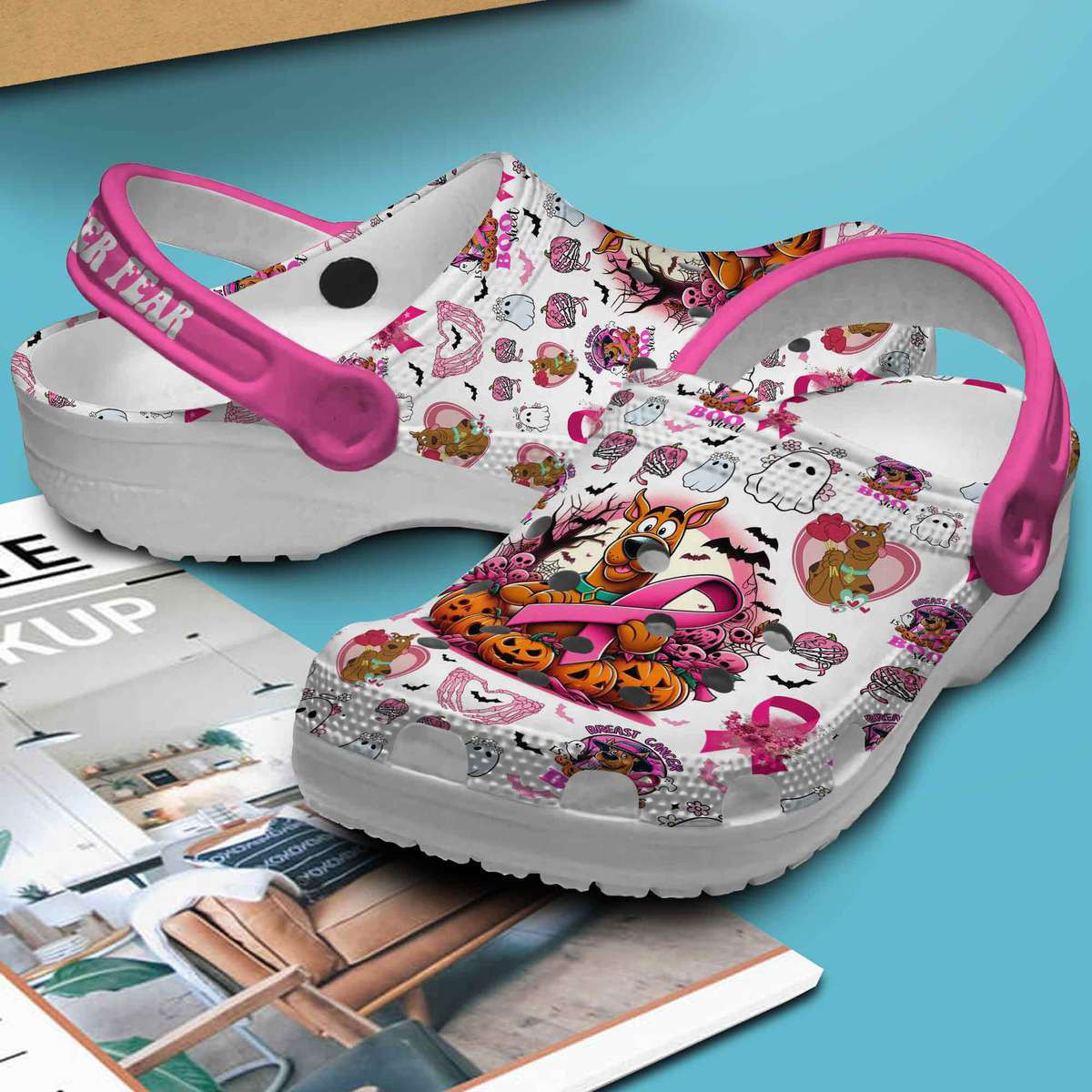 Merchidea Scooby Doo Cartoon Crocs Crocband Clogs Shoes Comfortable For Men Women and Kids