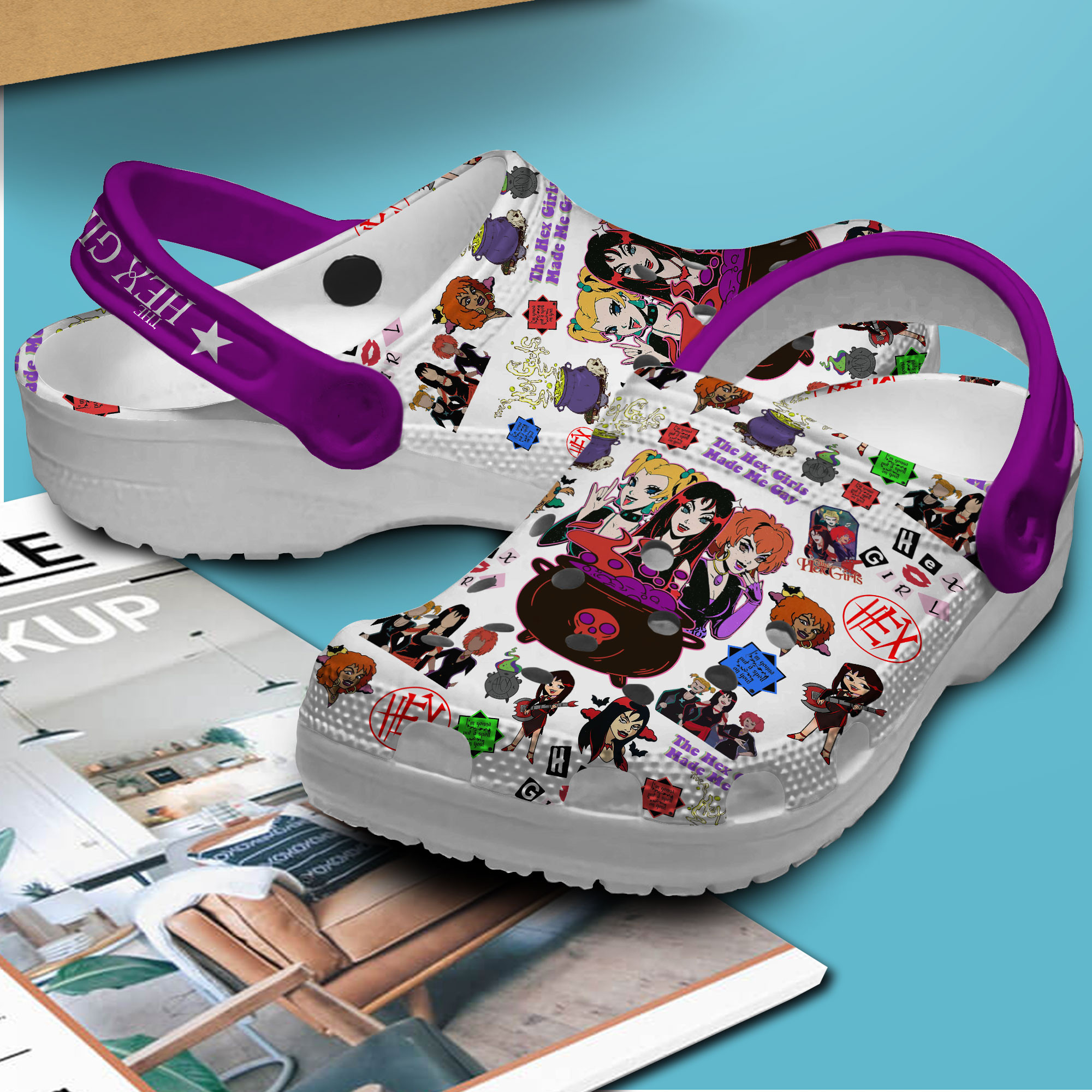 Merchidea Scooby Doo Cartoon Crocs Crocband Clogs Shoes Comfortable For Men Women and Kids