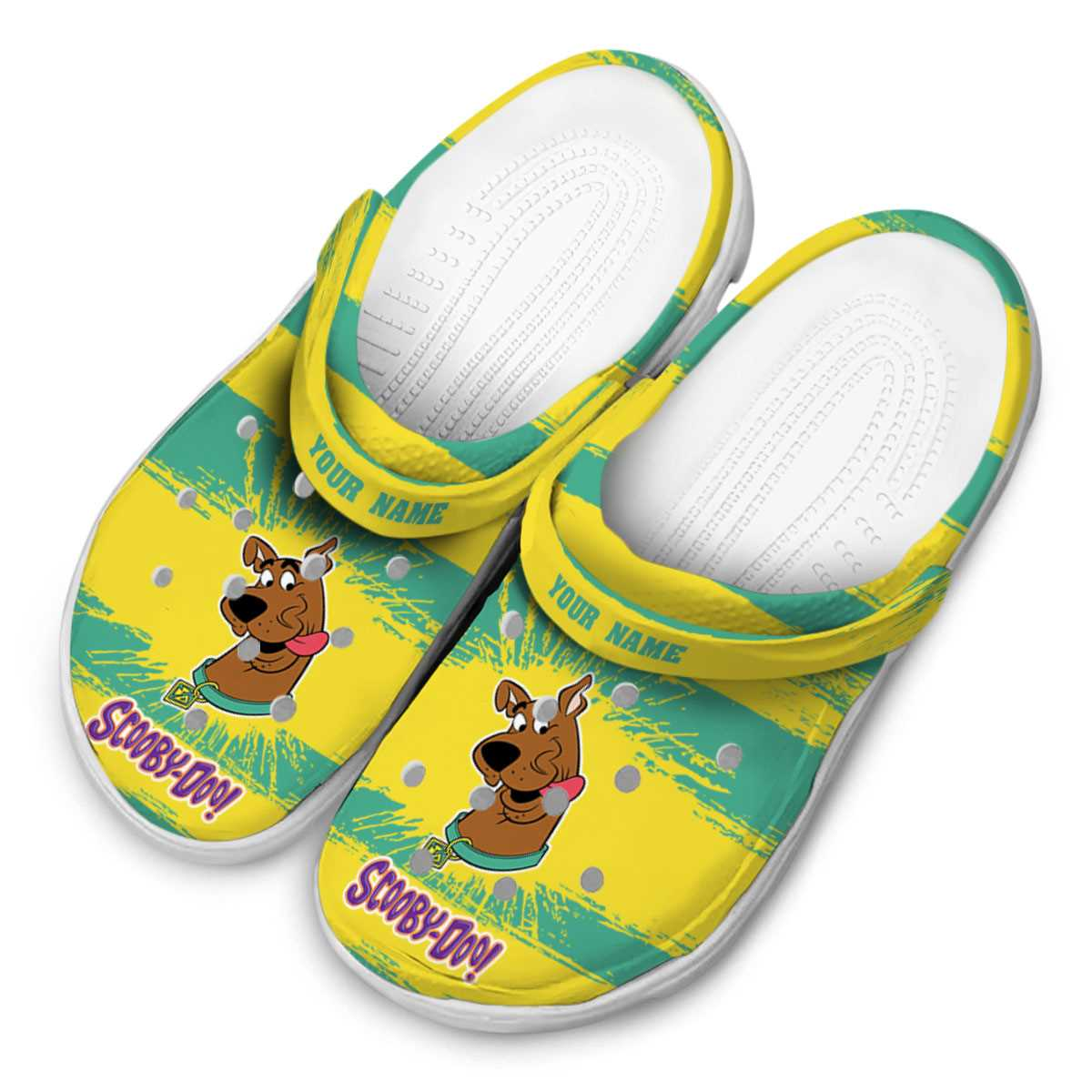 Merchidea Scooby-Doo Cartoon Crocs Crocband Clogs Shoes Comfortable For Men Women and Kids