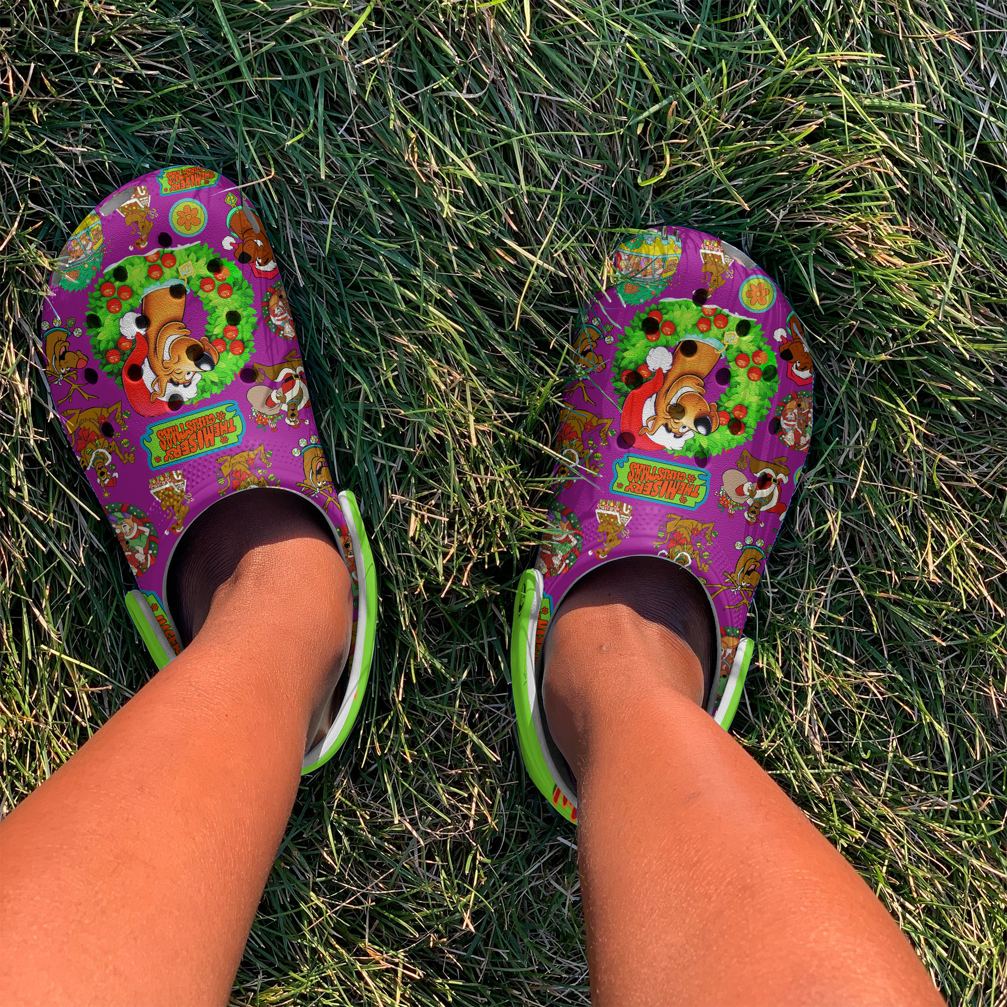 Merchidea Scooby Doo Movie Crocs Crocband Clogs Shoes Comfortable For Men Women and Kids