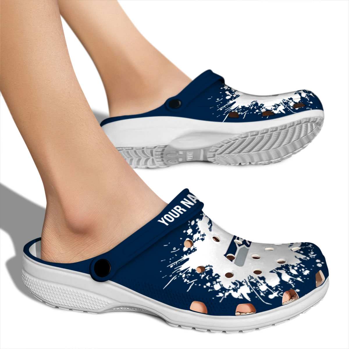 Merchidea Seattle Seahawks NFL Sport Crocs Crocband Clogs Shoes Comfortable For Men Women and Kids
