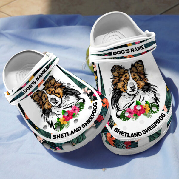 Merchidea Shetland Sheepdog Crocs Crocband Clogs Shoes Comfortable For Men Women and Kids