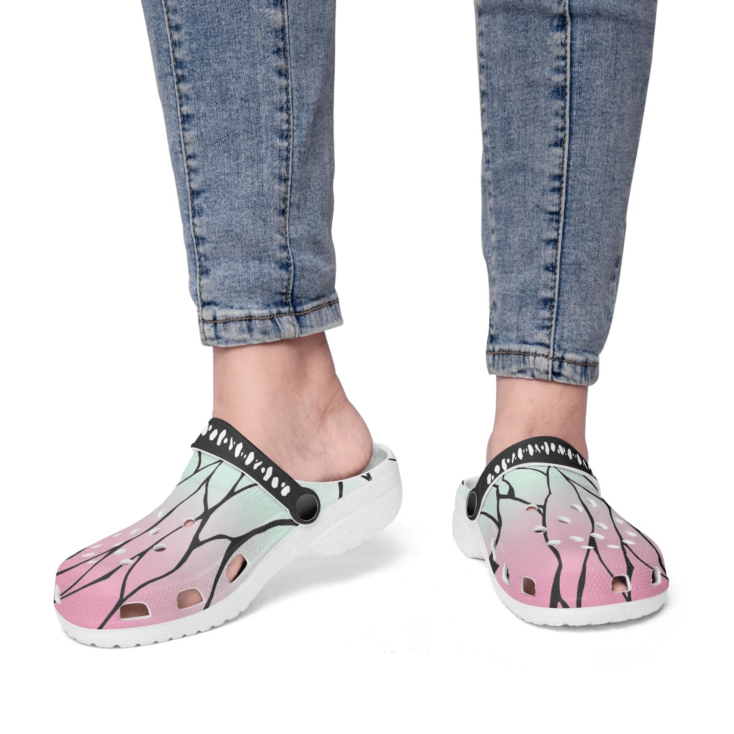 Merchidea Shinobu Kocho Demon Slayer Custom Clogs