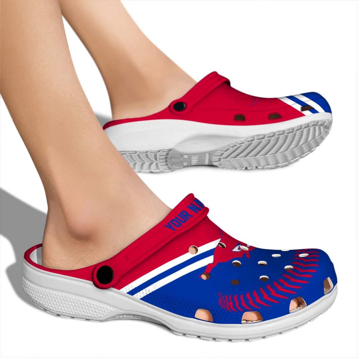 Merchidea SMU Mustangs NCAA Sport Crocs Crocband Clogs Shoes Comfortable For Men Women and Kids