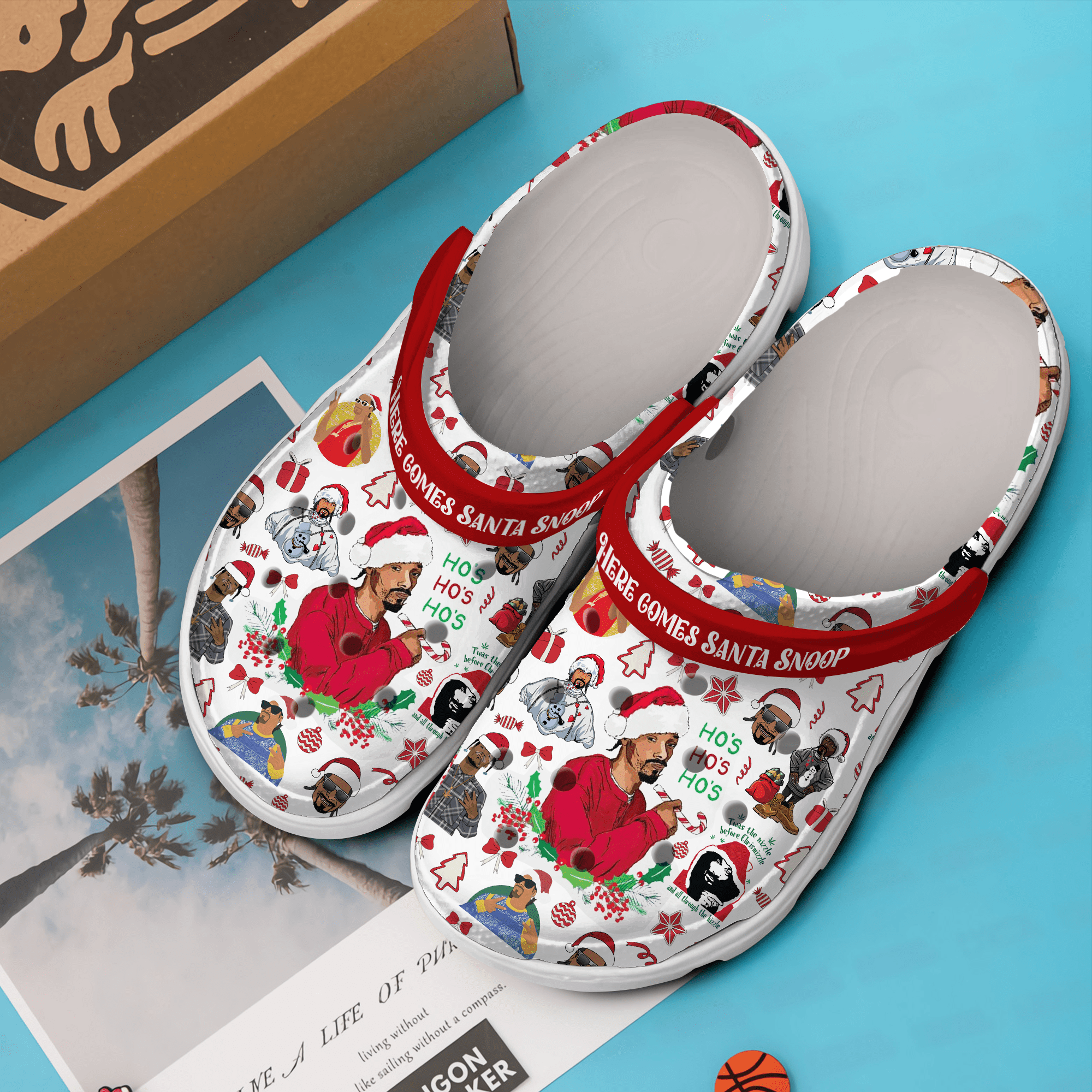 Merchidea Snoop Dog Music Crocs Crocband Clogs Shoes Comfortable For Men Women and Kids