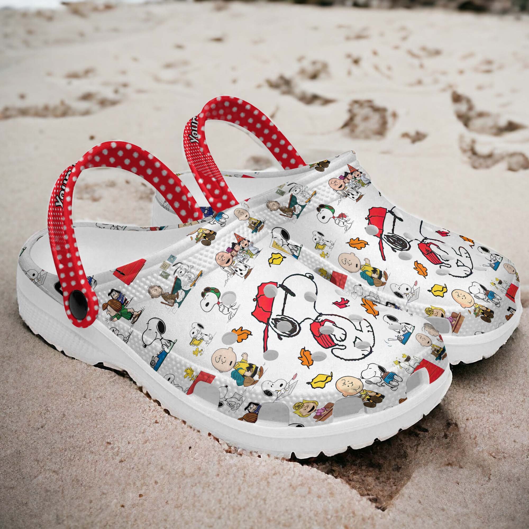 Merchidea Snoopy Cartoon Crocs Crocband Clogs Shoes Comfortable For Men Women and Kids