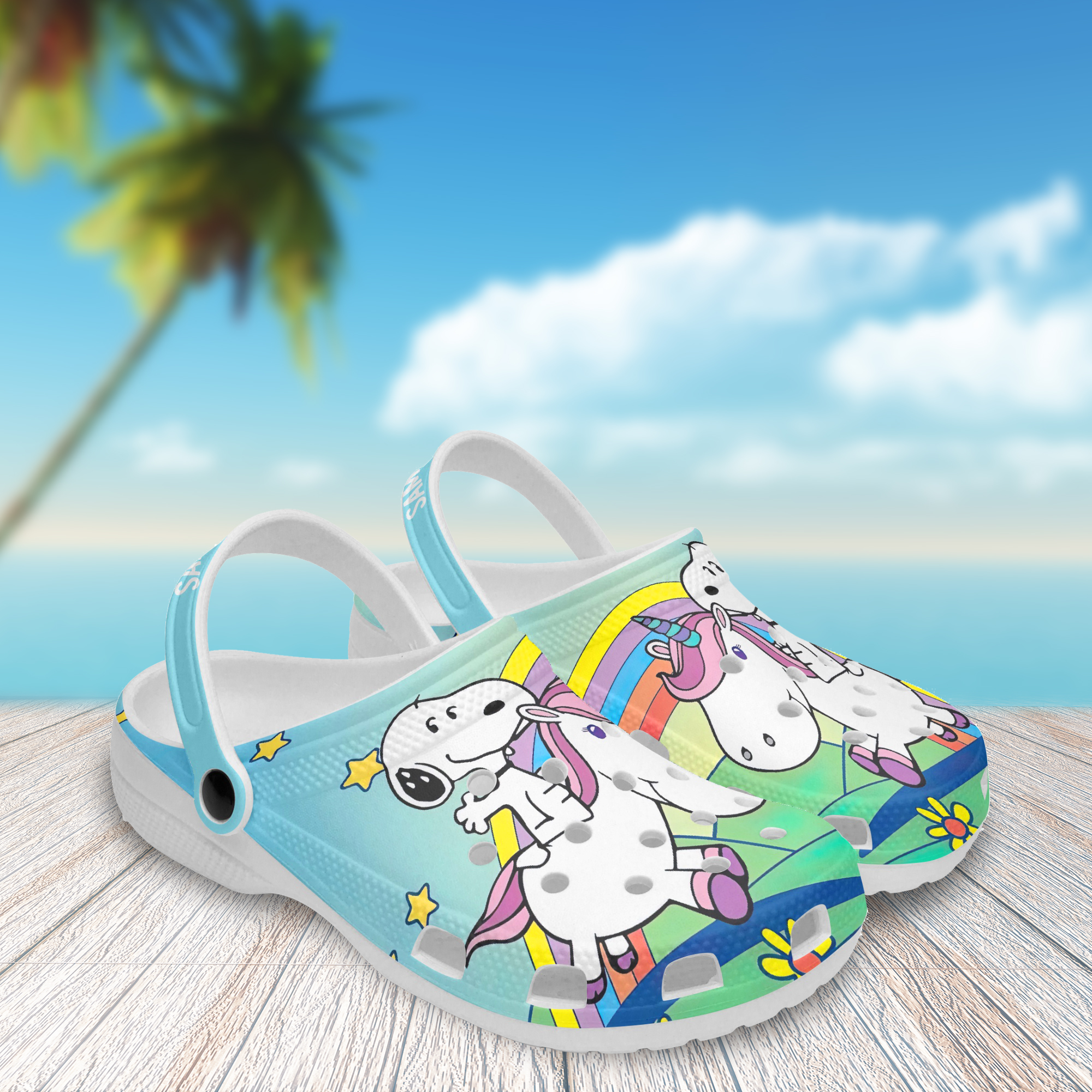 Merchidea Snoopy Crocs Crocband Clogs Comfortable Shoes for men women