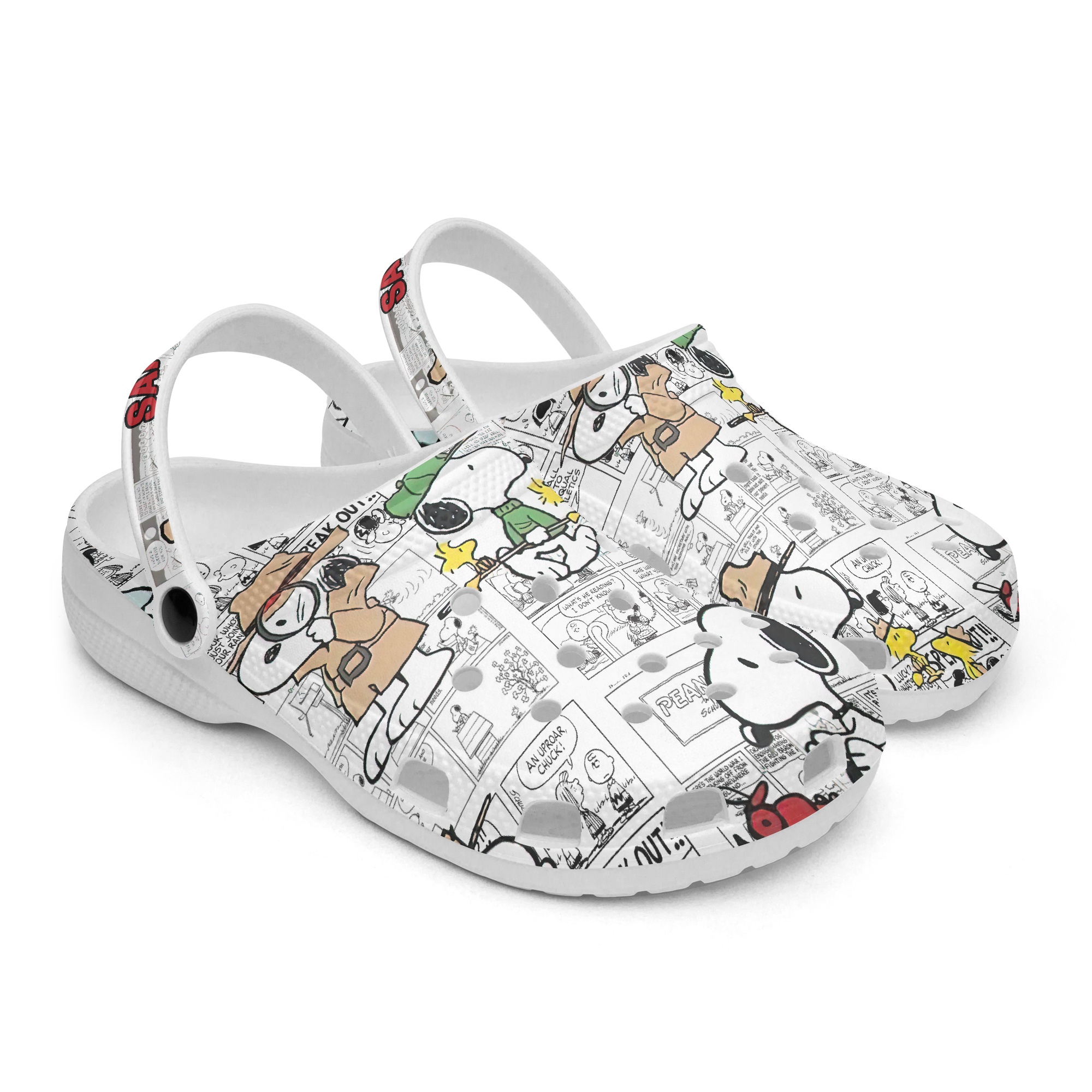 Merchidea Snoopy Crocs Crocband Shoes Comfortable Clogs for men women New
