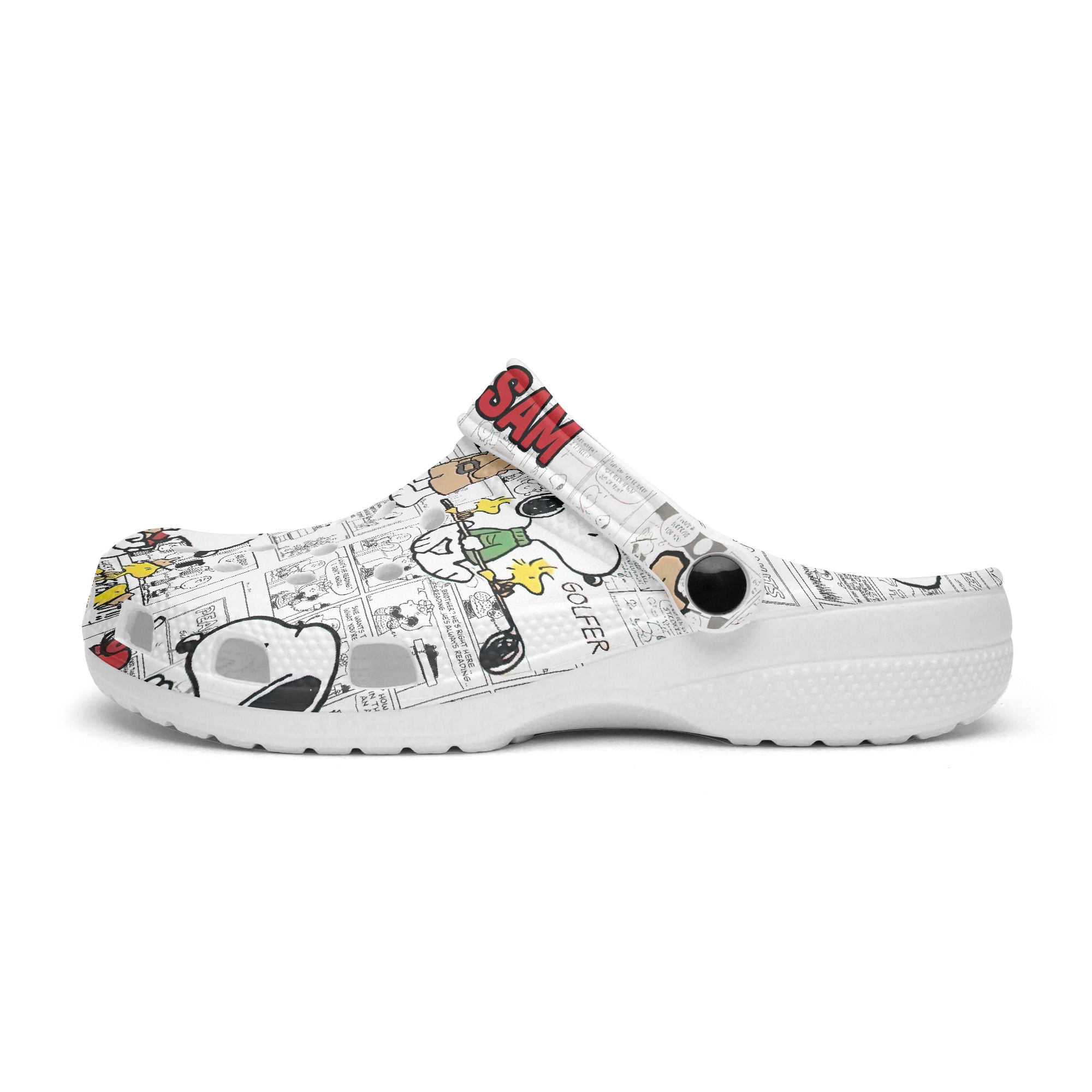 Merchidea Snoopy Crocs Crocband Shoes Comfortable Clogs for men women New