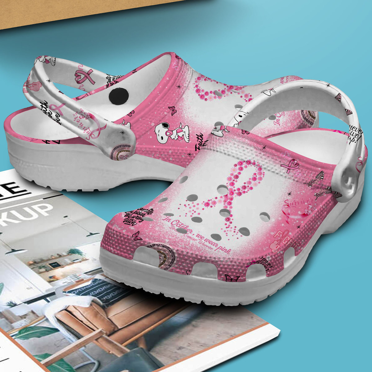 Merchidea Snoopy Peanuts Cartoon Crocs Crocband Clogs Shoes Comfortable For Men Women and Kids