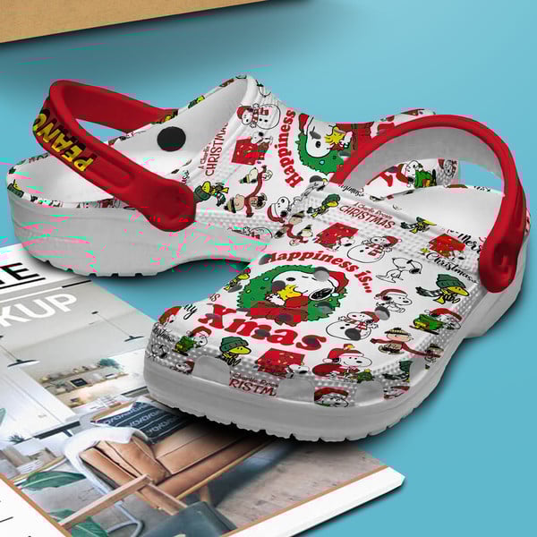 Merchidea Snoopy Peanuts Cartoon Crocs Crocband Clogs Shoes Comfortable For Men Women and Kids