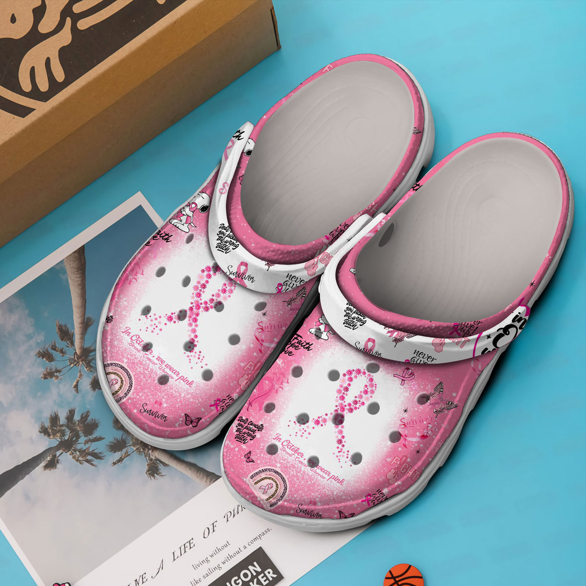 Merchidea Snoopy Peanuts Cartoon Crocs Crocband Clogs Shoes Comfortable For Men Women and Kids