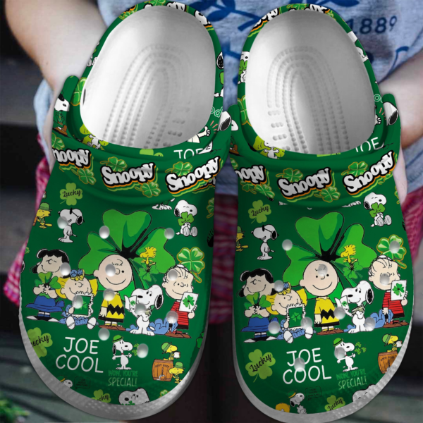 Merchidea Snoopy Peanuts Cartoon Crocs Crocband Clogs Shoes Comfortable For Men Women and Kids