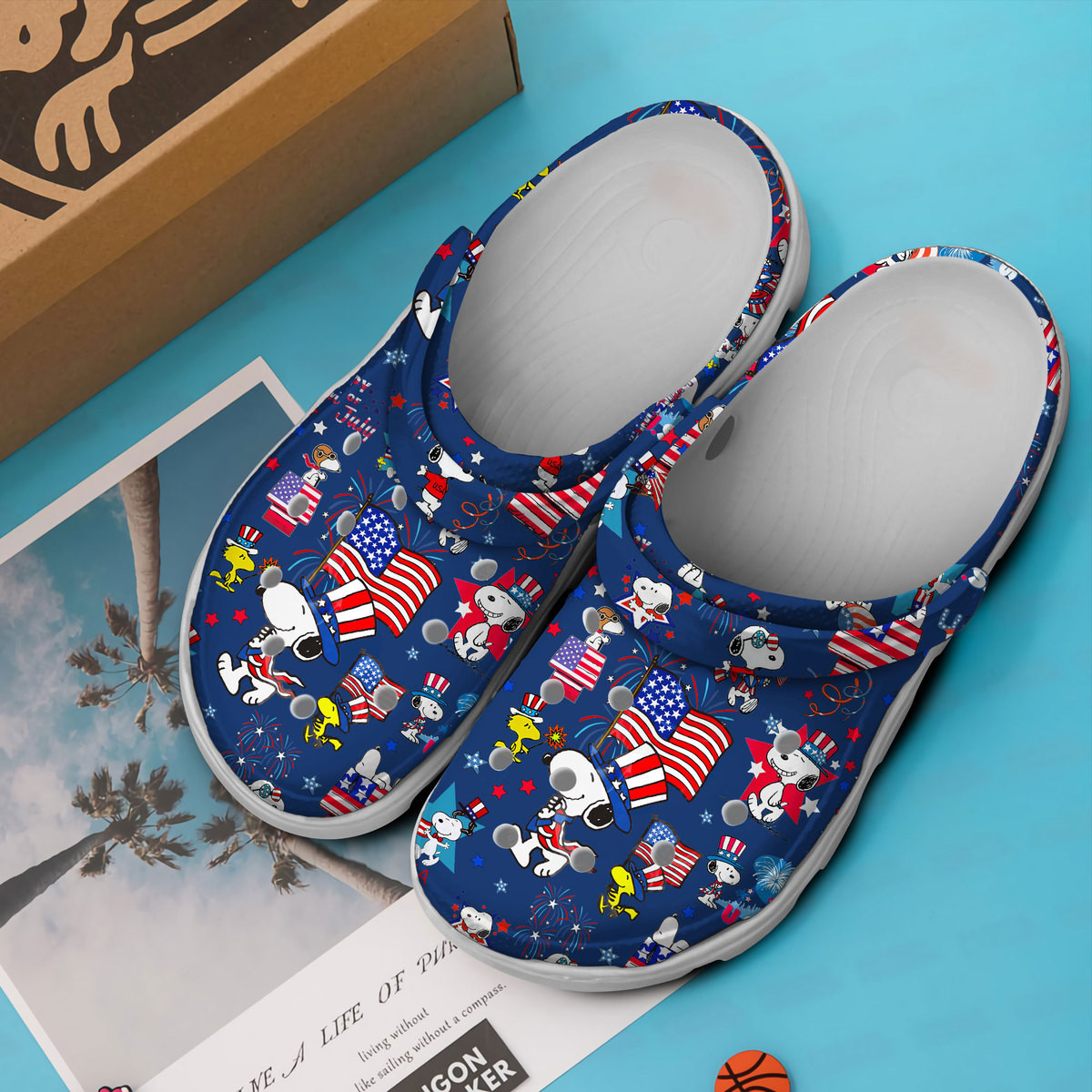 Merchidea Snoopy Peanuts Cartoon Crocs Crocband Clogs Shoes Comfortable For Men Women and Kids