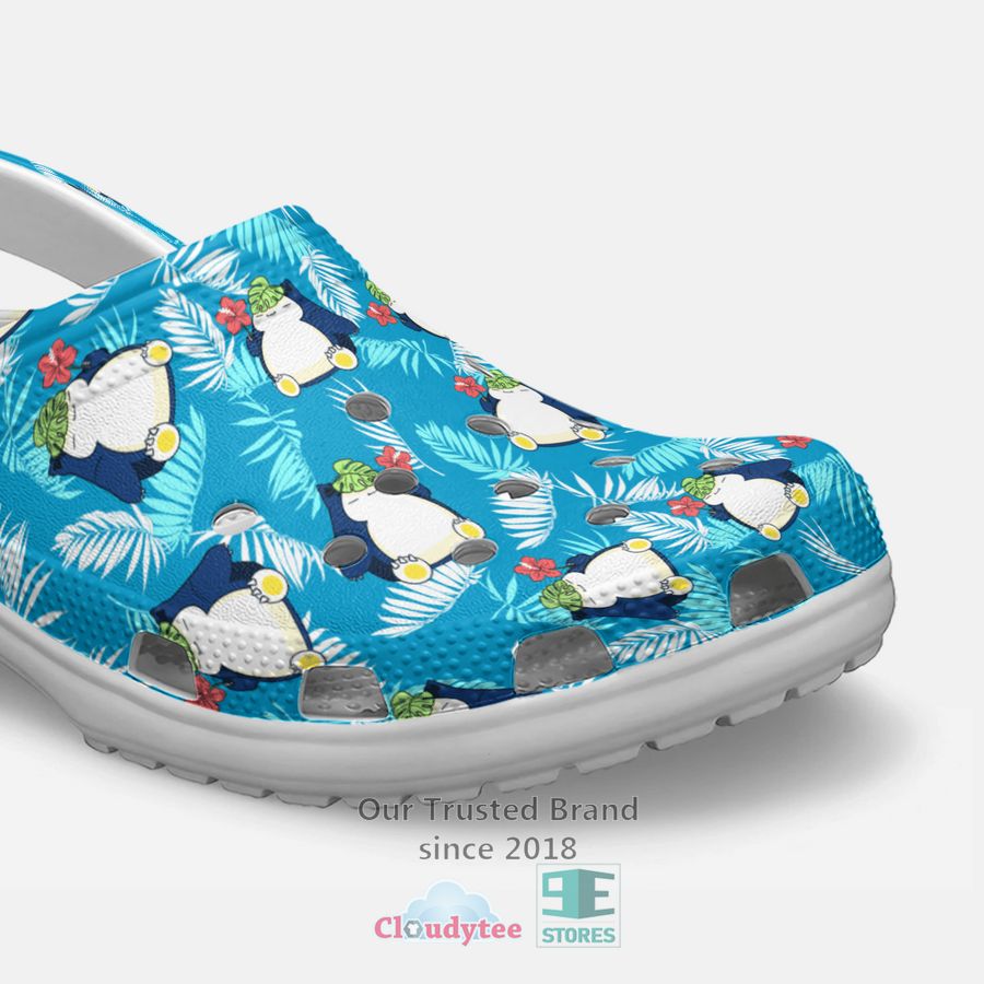 Merchidea Snorlax Pokemon Anime Crocs Crocband Clogs Shoes Comfortable For Men Women and Kids