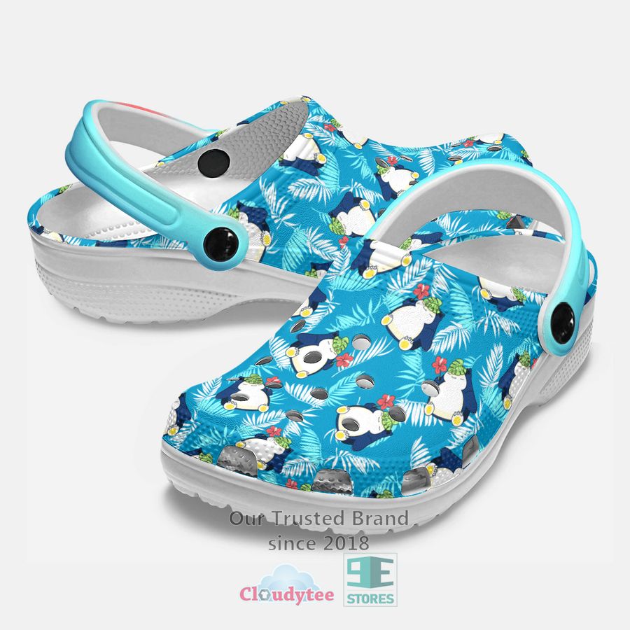 Merchidea Snorlax Pokemon Anime Crocs Crocband Clogs Shoes Comfortable For Men Women and Kids