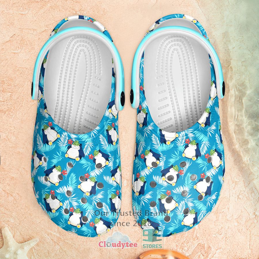 Merchidea Snorlax Pokemon Anime Crocs Crocband Clogs Shoes Comfortable For Men Women and Kids