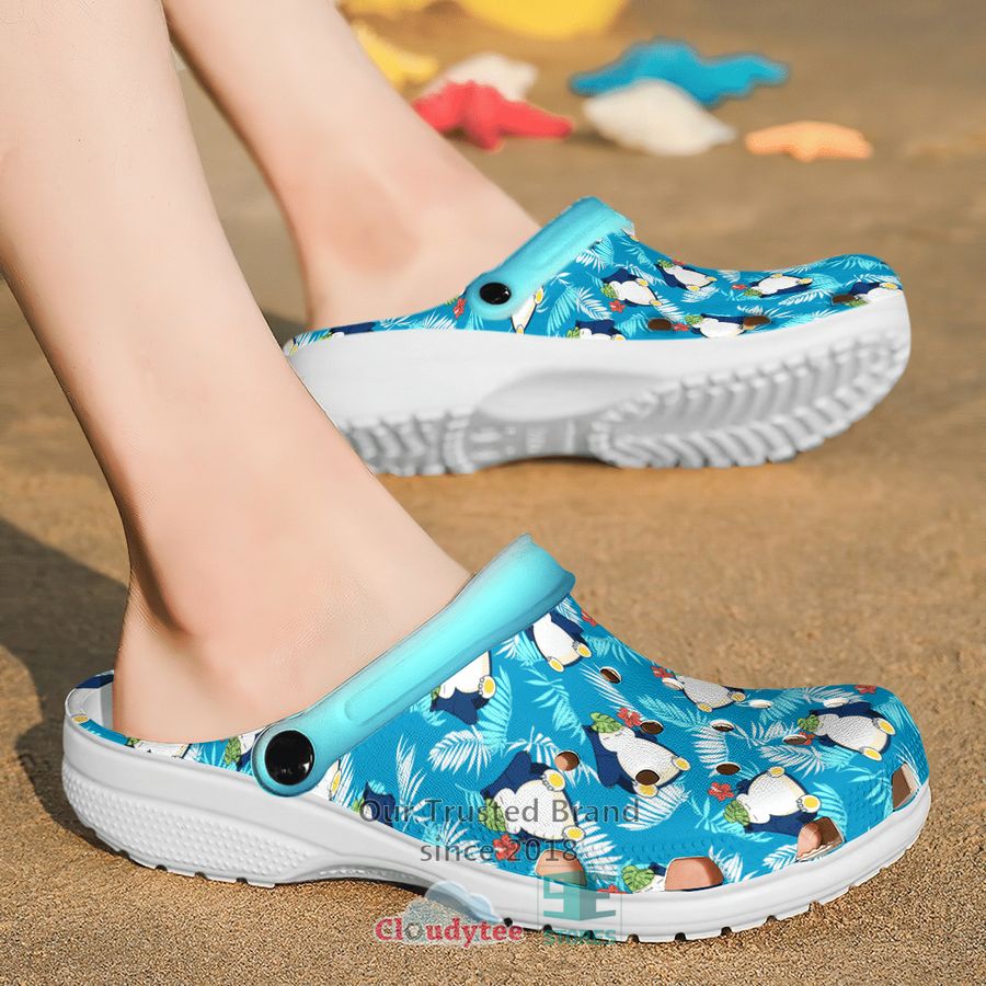 Merchidea Snorlax Pokemon Anime Crocs Crocband Clogs Shoes Comfortable For Men Women and Kids