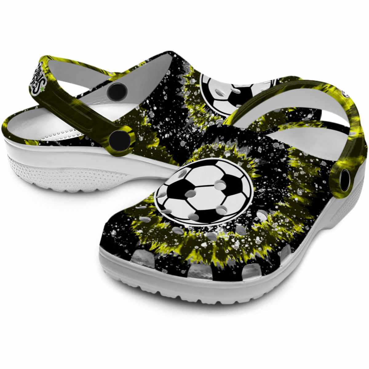 Merchidea Soccer Sport Crocs Crocband Clogs Shoes Comfortable For Men Women and Kids