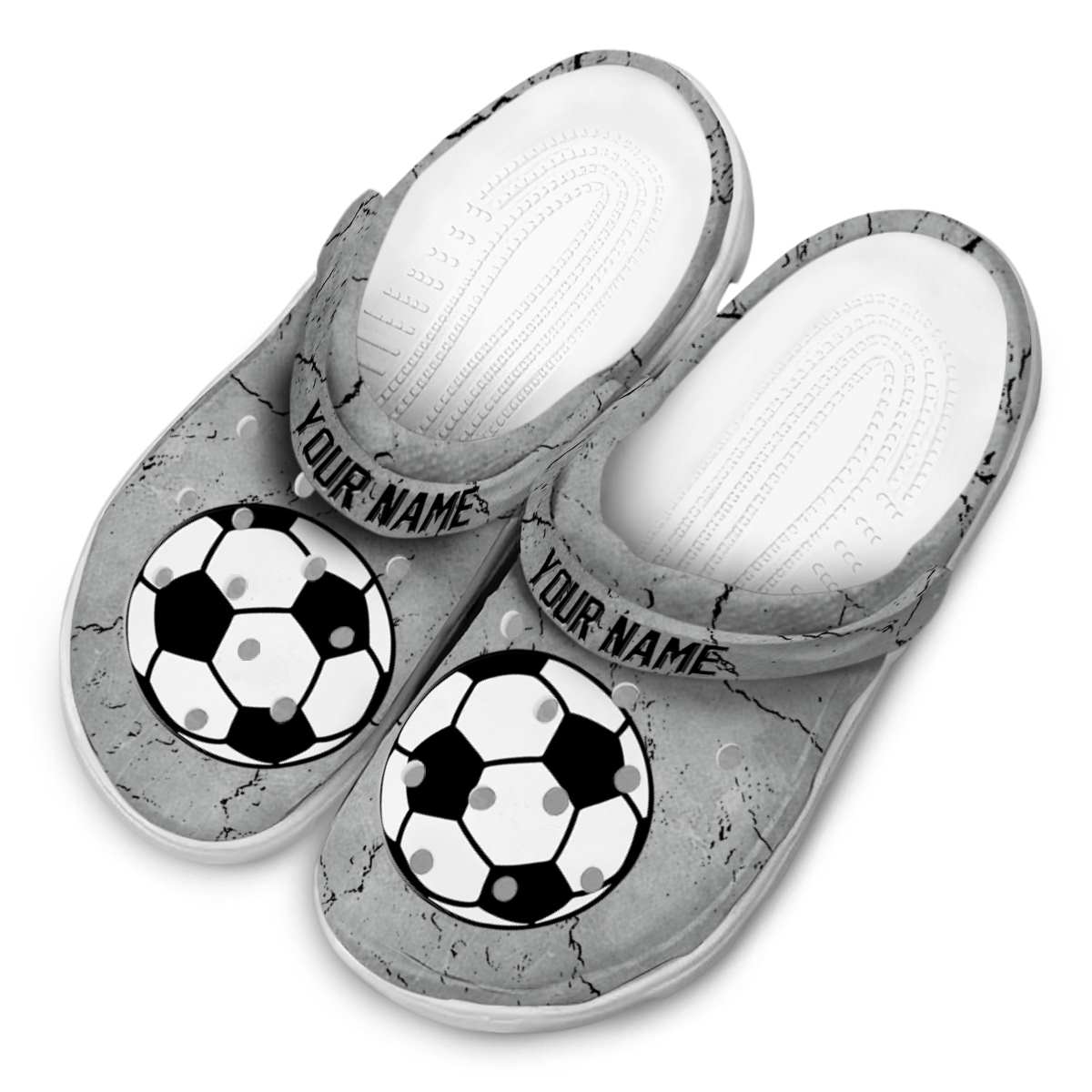 Merchidea Soccer Sport Crocs Crocband Clogs Shoes Comfortable For Men Women and Kids