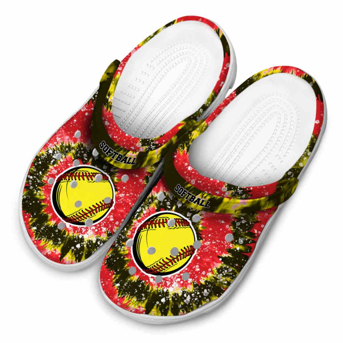 Merchidea Softball Sport Crocs Crocband Clogs Shoes Comfortable For Men Women and Kids