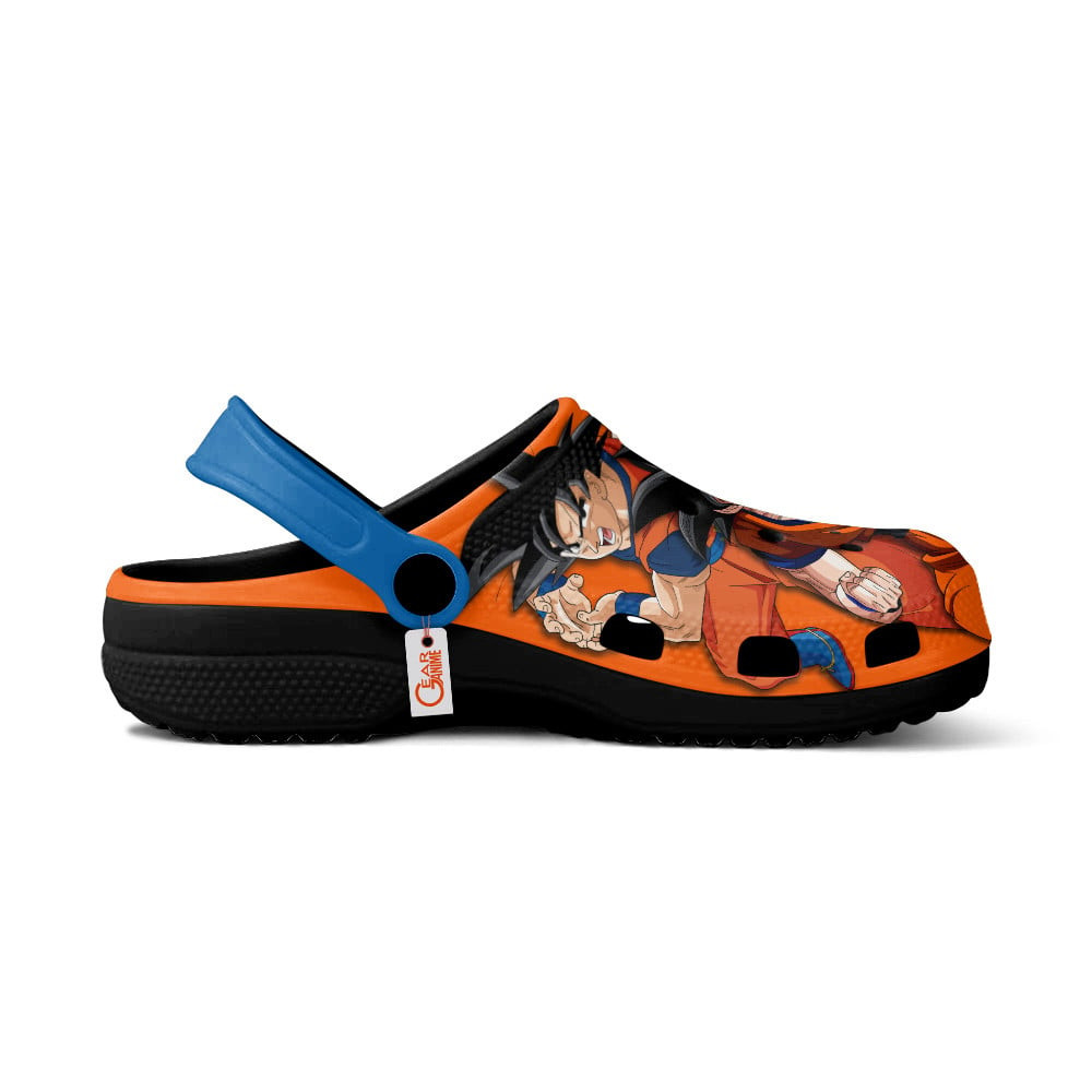 Merchidea Son Goku Dragon Ball Anime Crocs Crocband Clogs Shoes Comfortable For Men Women and Kids