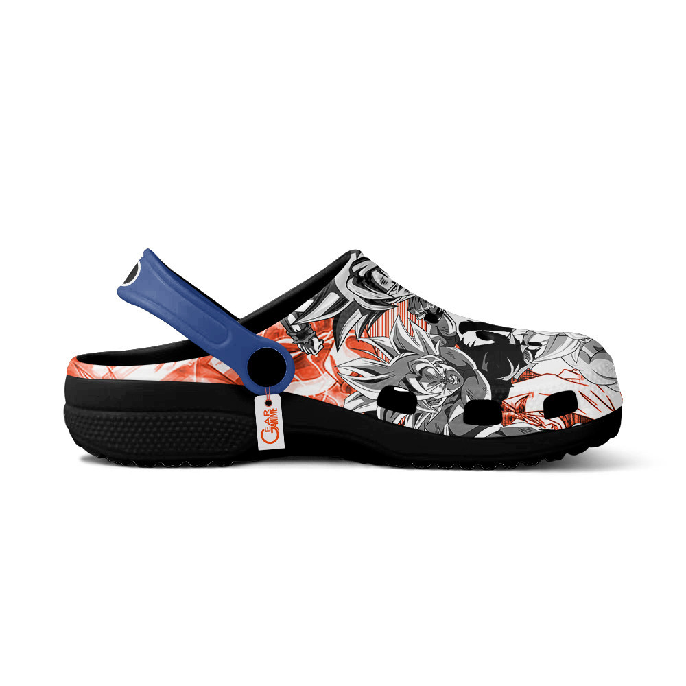 Merchidea Son Goku Dragon Ball Anime Crocs Crocband Clogs Shoes Comfortable For Men Women and Kids