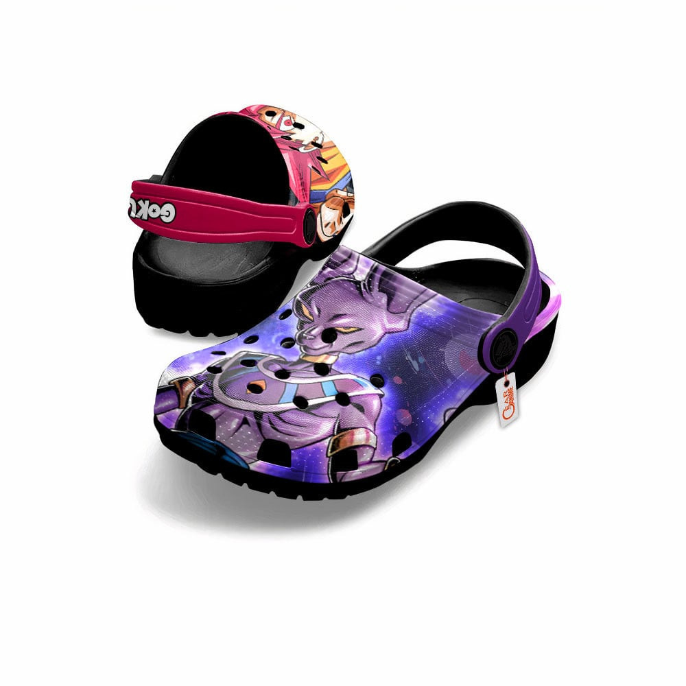 Merchidea Son Goku God vs Beerus Dragon Ball Anime Crocs Crocband Clogs Shoes Comfortable For Men Women and Kids