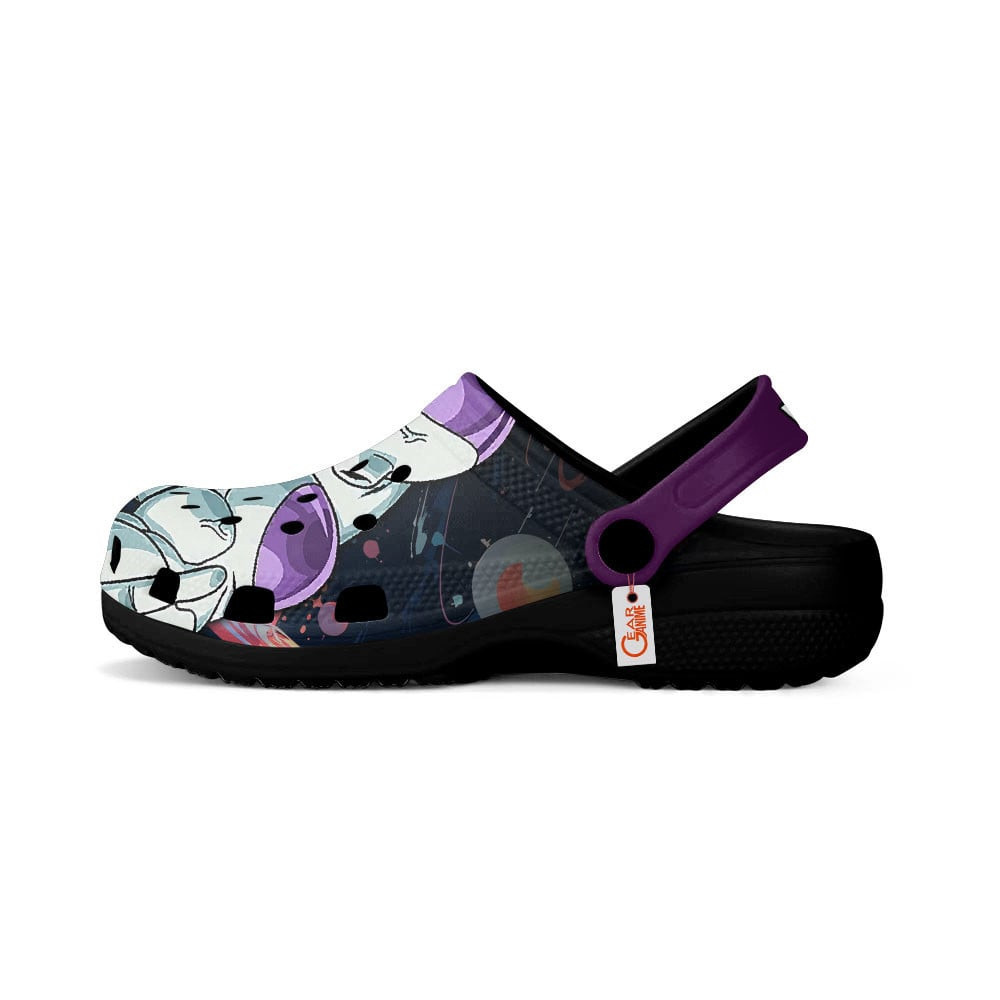 Merchidea Son Goku vs Frieza Dragon Ball Anime Crocs Crocband Clogs Shoes Comfortable For Men Women and Kids