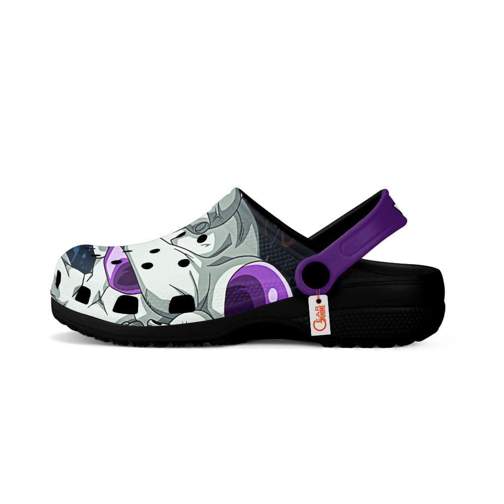 Merchidea Son Goku vs Frieza Dragon Ball Anime Crocs Crocband Clogs Shoes Comfortable For Men Women and Kids