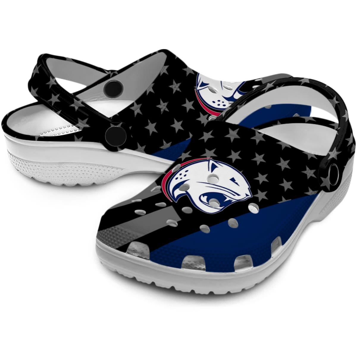 Merchidea South Alabama Jaguars NCAA Sport Crocs Crocband Clogs Shoes Comfortable For Men Women and Kids