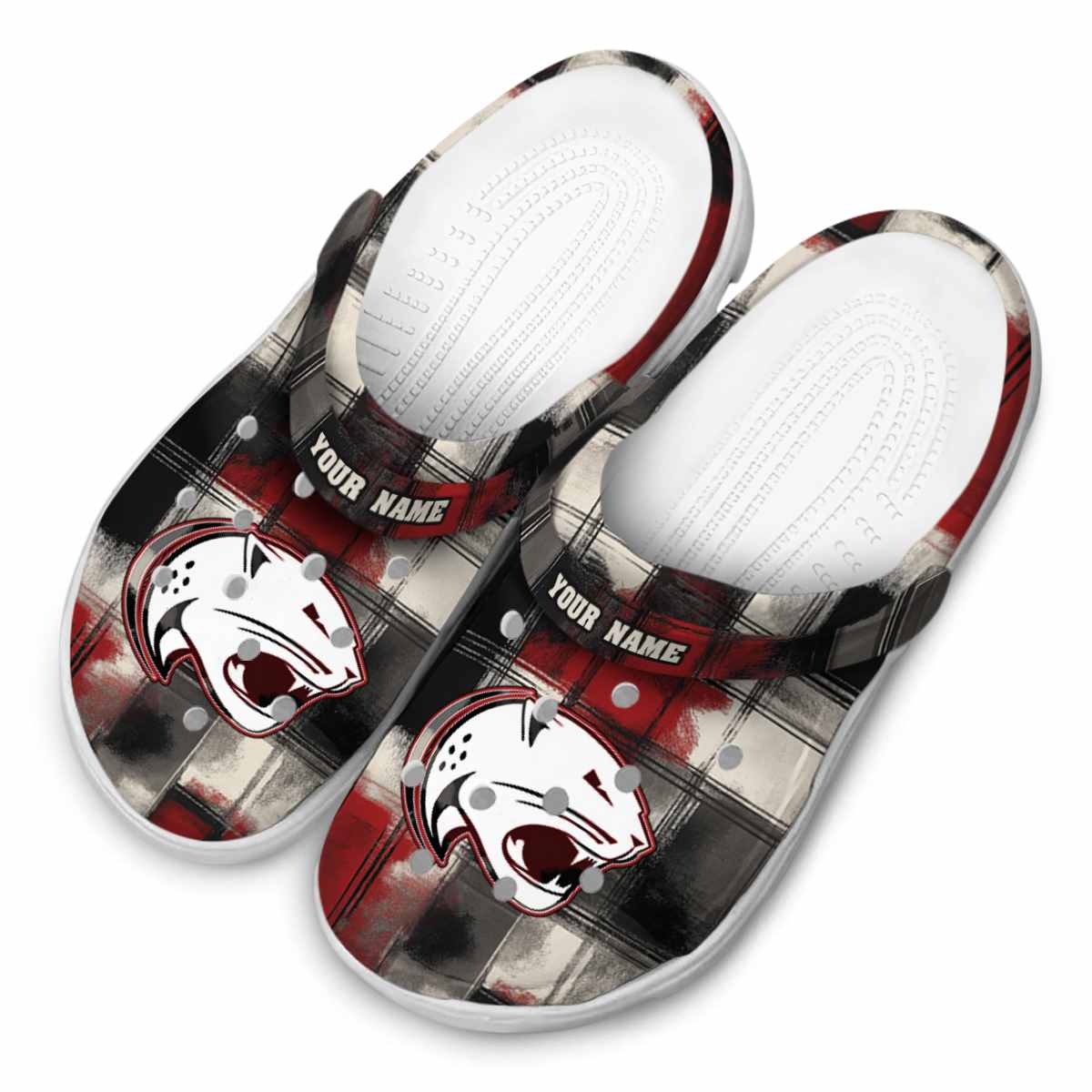 Merchidea South Alabama Jaguars NCAA Sport Crocs Crocband Clogs Shoes Comfortable For Men Women and Kids