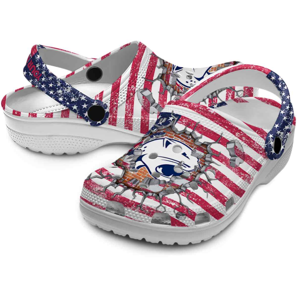 Merchidea South Alabama Jaguars NCAA Sport Crocs Crocband Clogs Shoes Comfortable For Men Women and Kids