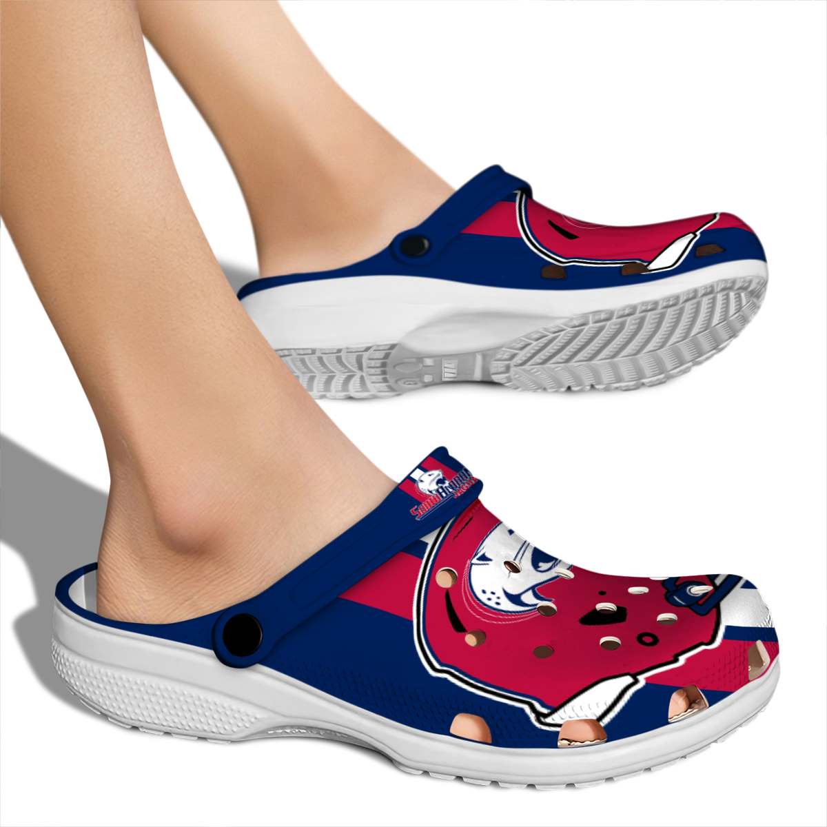 Merchidea South Alabama Jaguars NCAA Sport Crocs Crocband Clogs Shoes Comfortable For Men Women and Kids