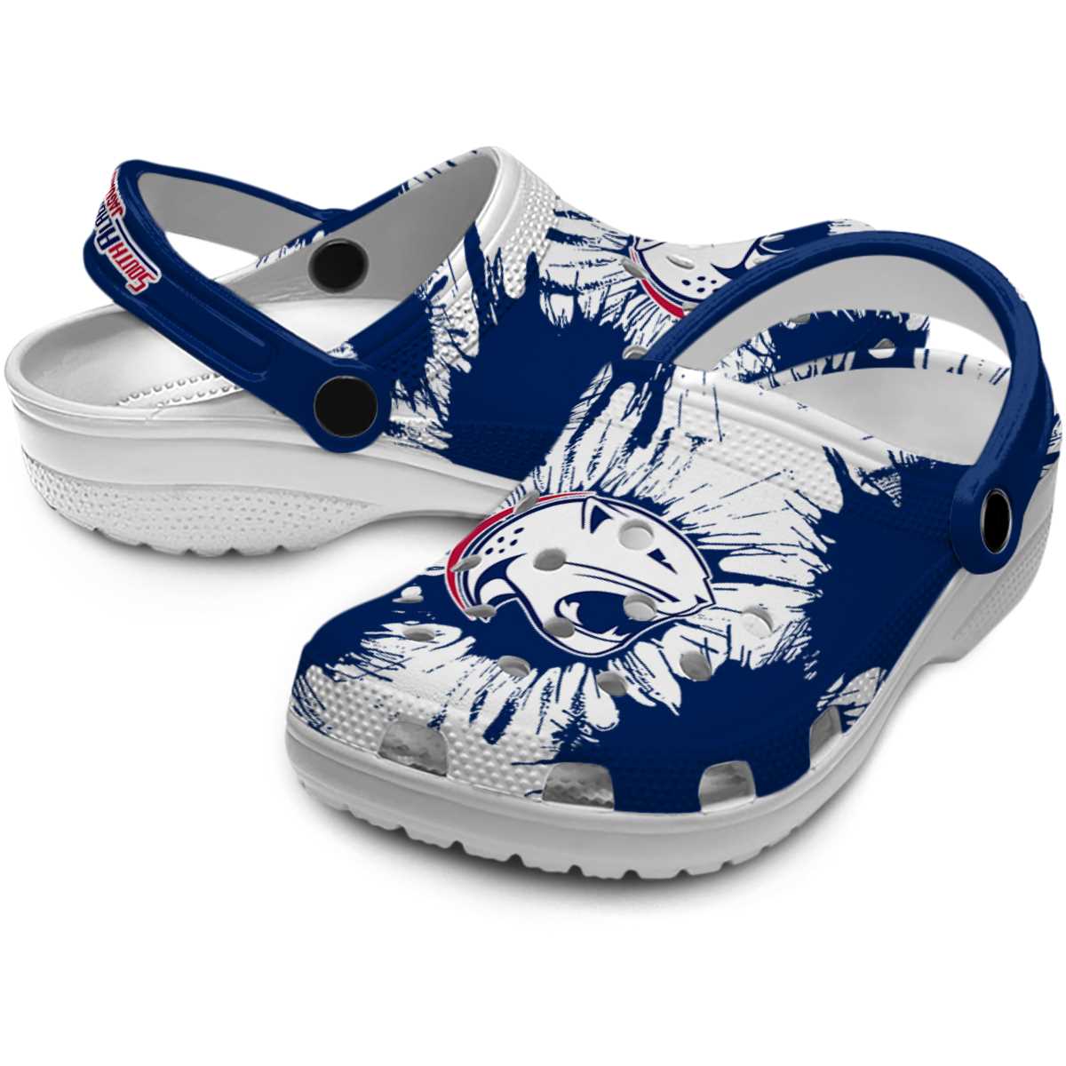 Merchidea South Alabama Jaguars NCAA Sport Crocs Crocband Clogs Shoes Comfortable For Men Women and Kids