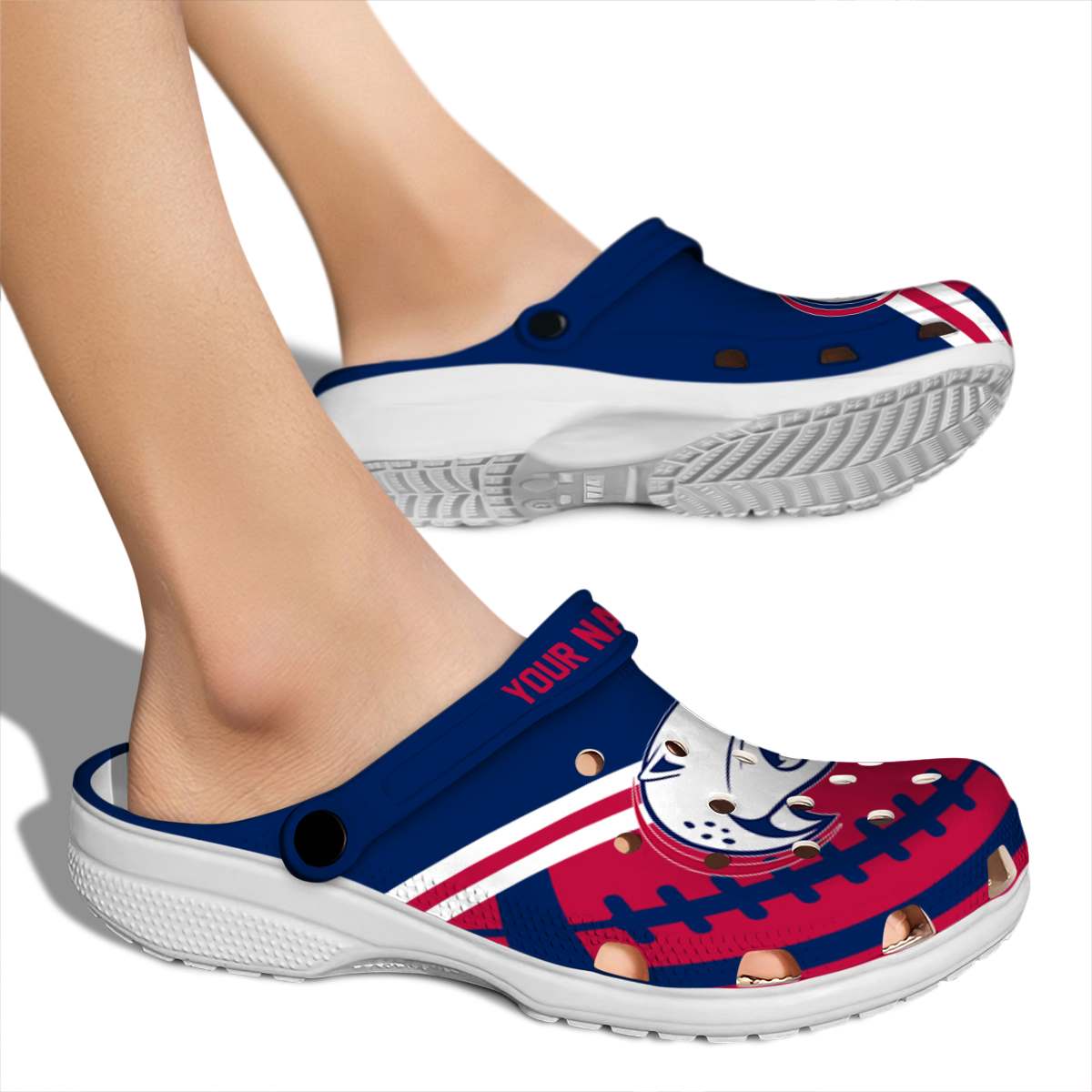 Merchidea South Alabama Jaguars NCAA Sport Crocs Crocband Clogs Shoes Comfortable For Men Women and Kids