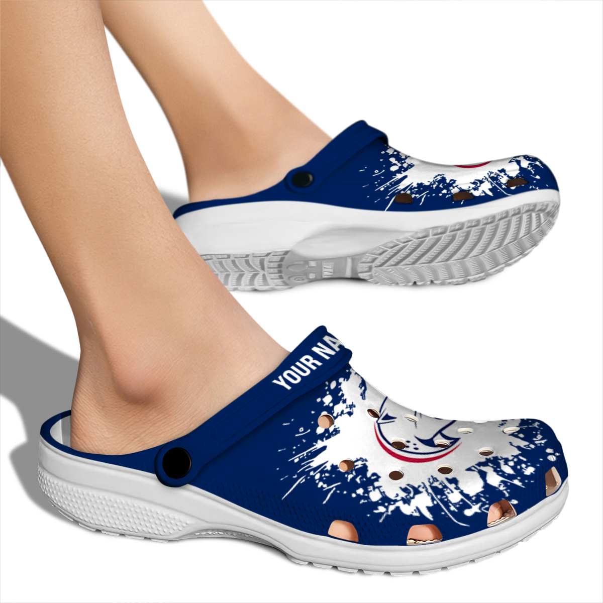 Merchidea South Alabama Jaguars NCAA Sport Crocs Crocband Clogs Shoes Comfortable For Men Women and Kids