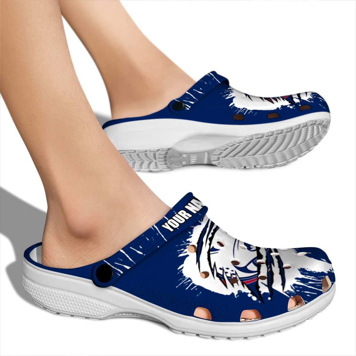 Merchidea South Alabama Jaguars NCAA Sport Crocs Crocband Clogs Shoes Comfortable For Men Women and Kids