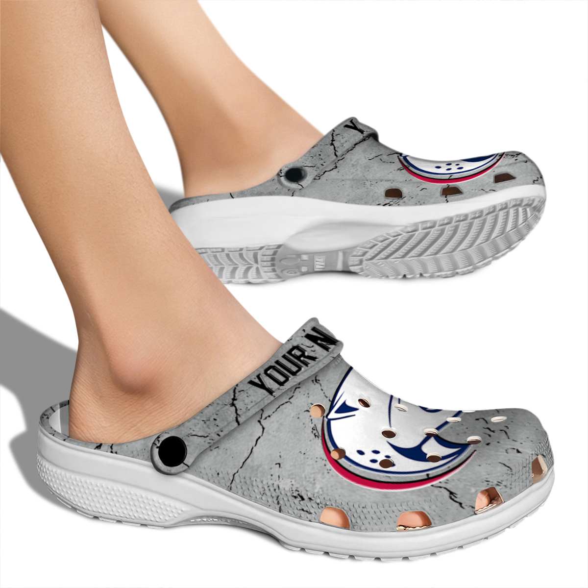 Merchidea South Alabama Jaguars NCAA Sport Crocs Crocband Clogs Shoes Comfortable For Men Women and Kids