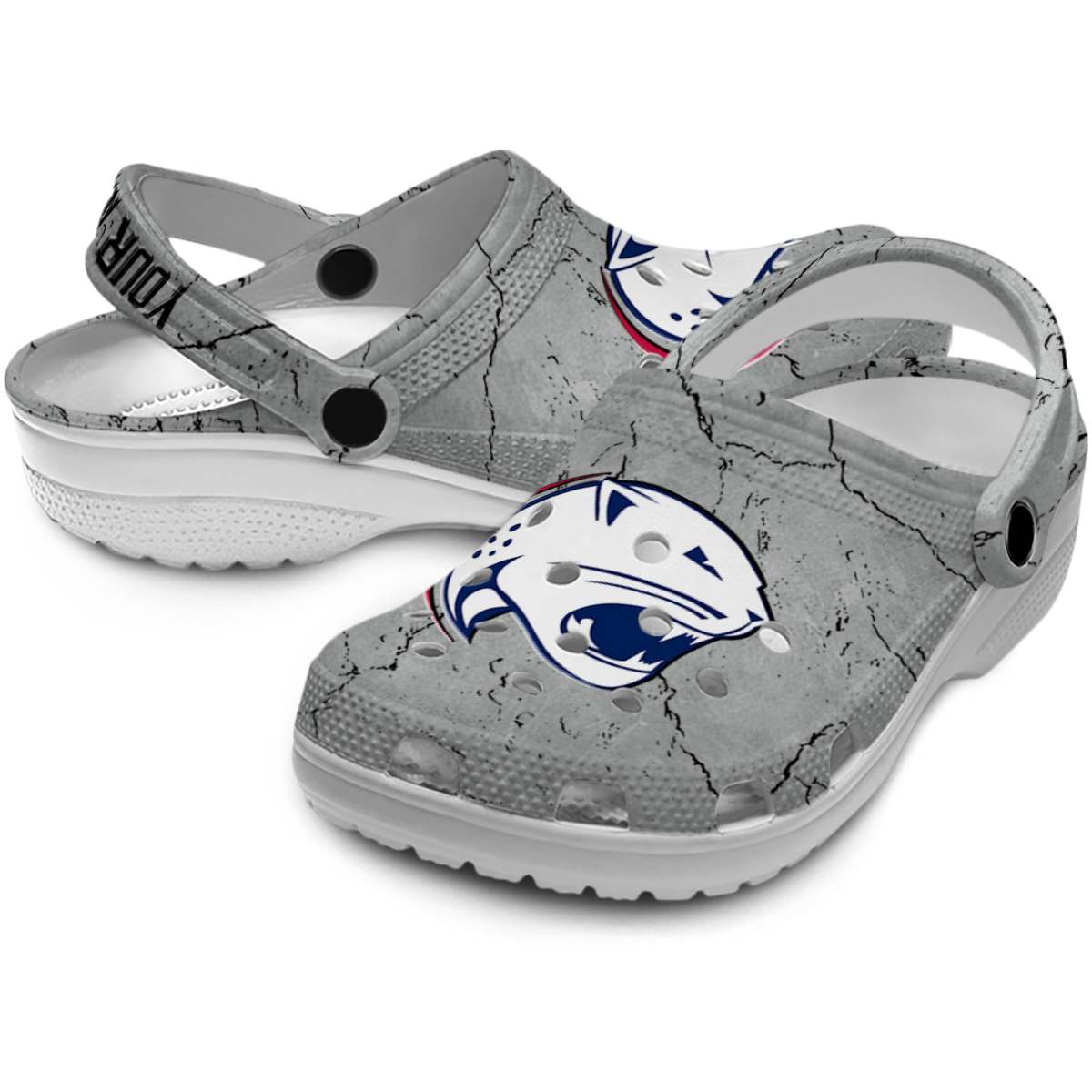 Merchidea South Alabama Jaguars NCAA Sport Crocs Crocband Clogs Shoes Comfortable For Men Women and Kids