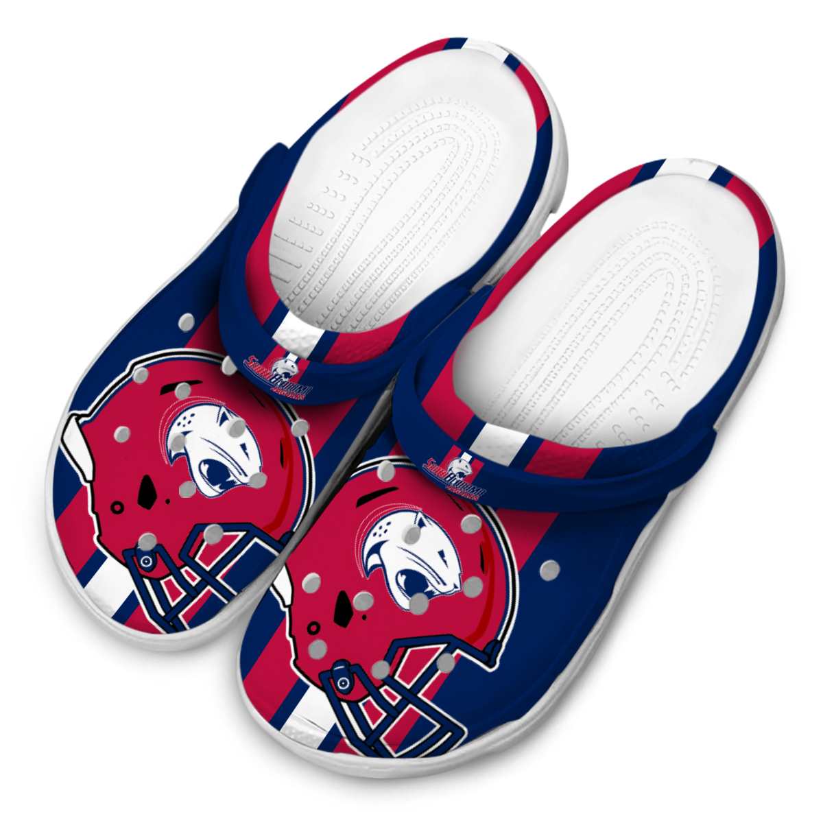 Merchidea South Alabama Jaguars NCAA Sport Crocs Crocband Clogs Shoes Comfortable For Men Women and Kids