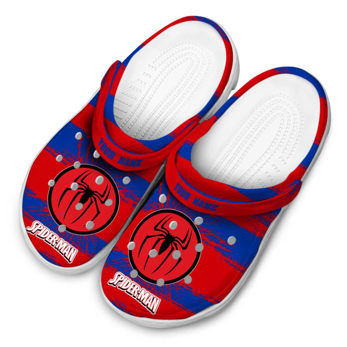 Merchidea Spider Man Movie Crocs Crocband Clogs Shoes Comfortable For Men Women and Kids