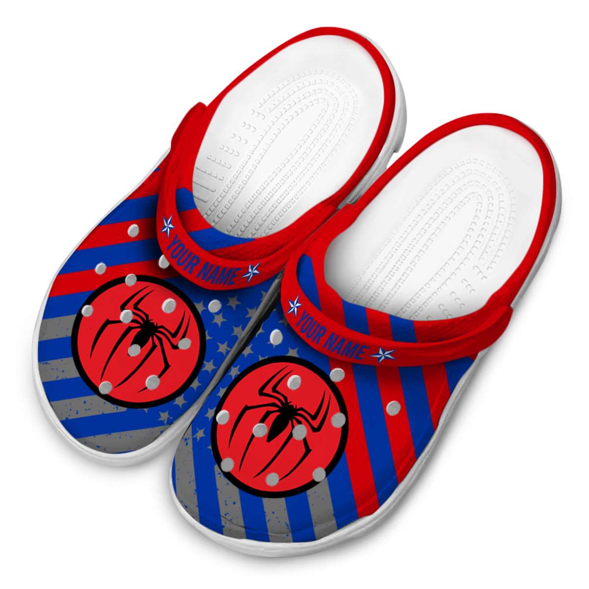 Merchidea Spider Man Movie Crocs Crocband Clogs Shoes Comfortable For Men Women and Kids