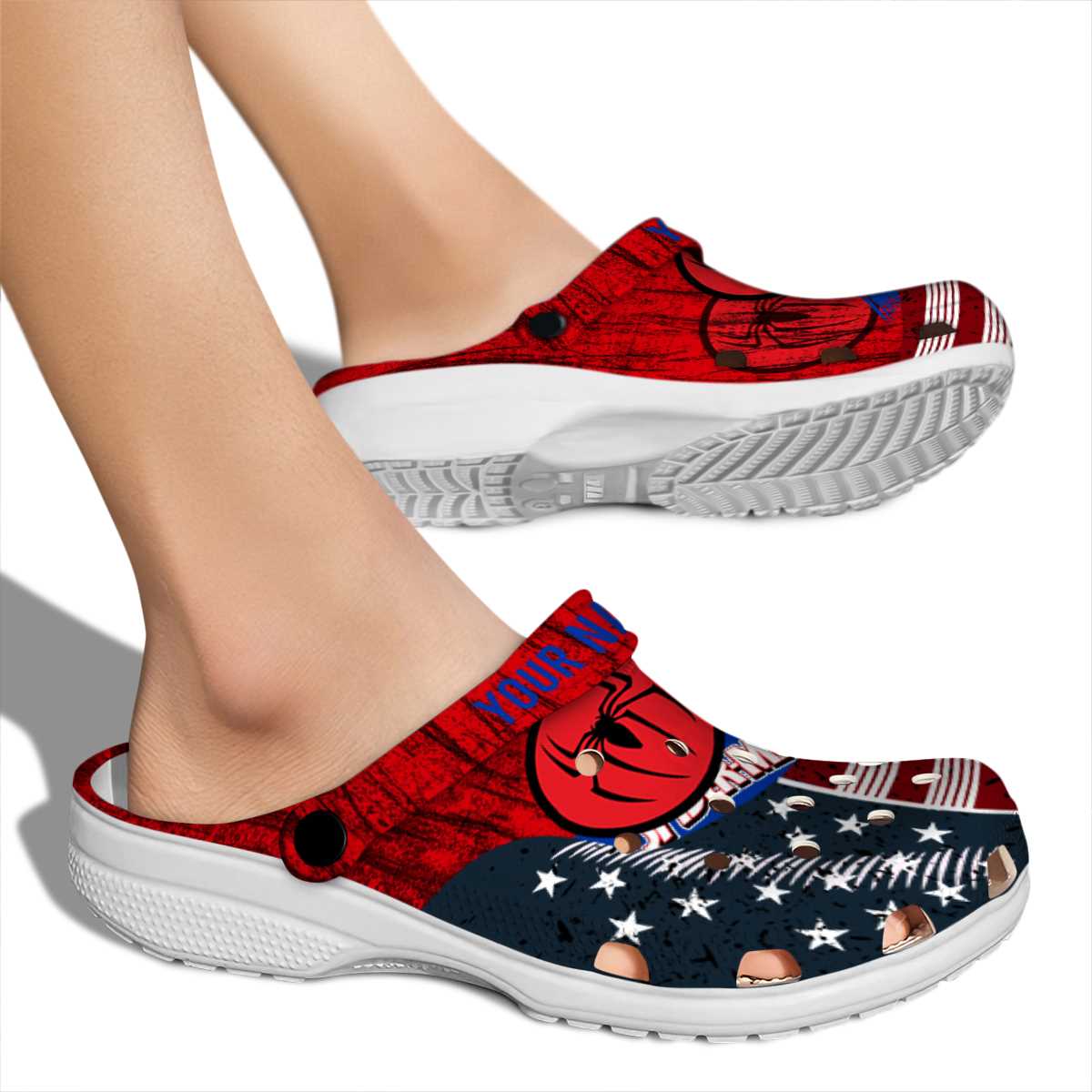 Merchidea Spider Man Movie Crocs Crocband Clogs Shoes Comfortable For Men Women and Kids