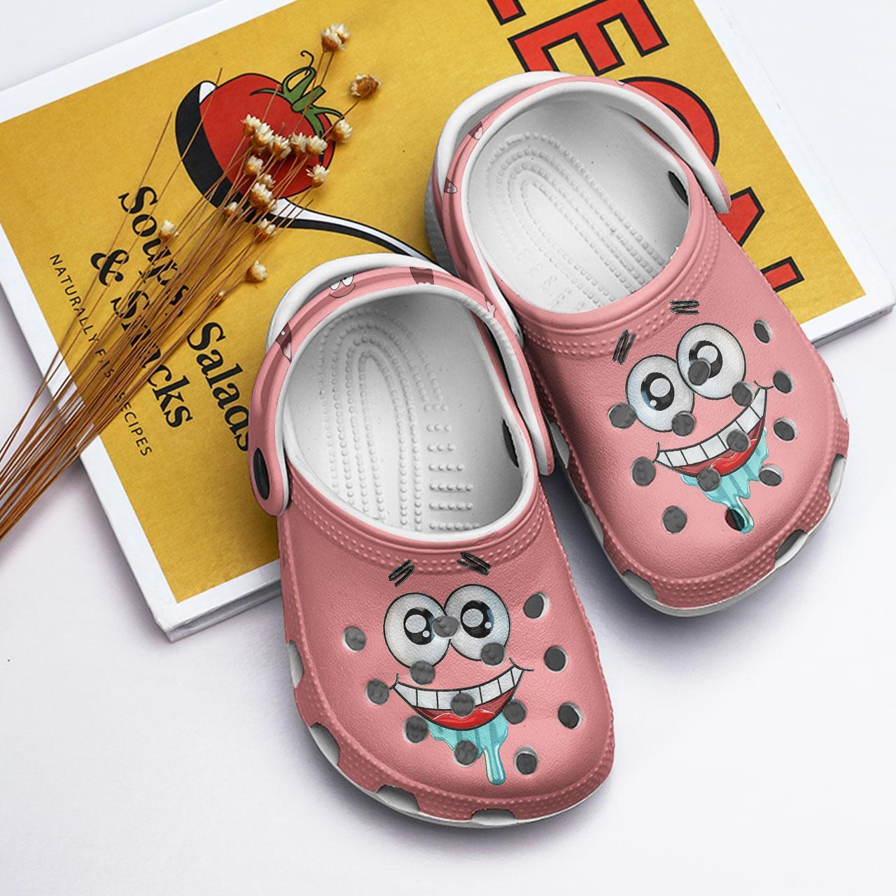 Merchidea Spongebob Squarepants Cartoon Crocs Crocband Clogs Shoes Comfortable For Men Women and Kids