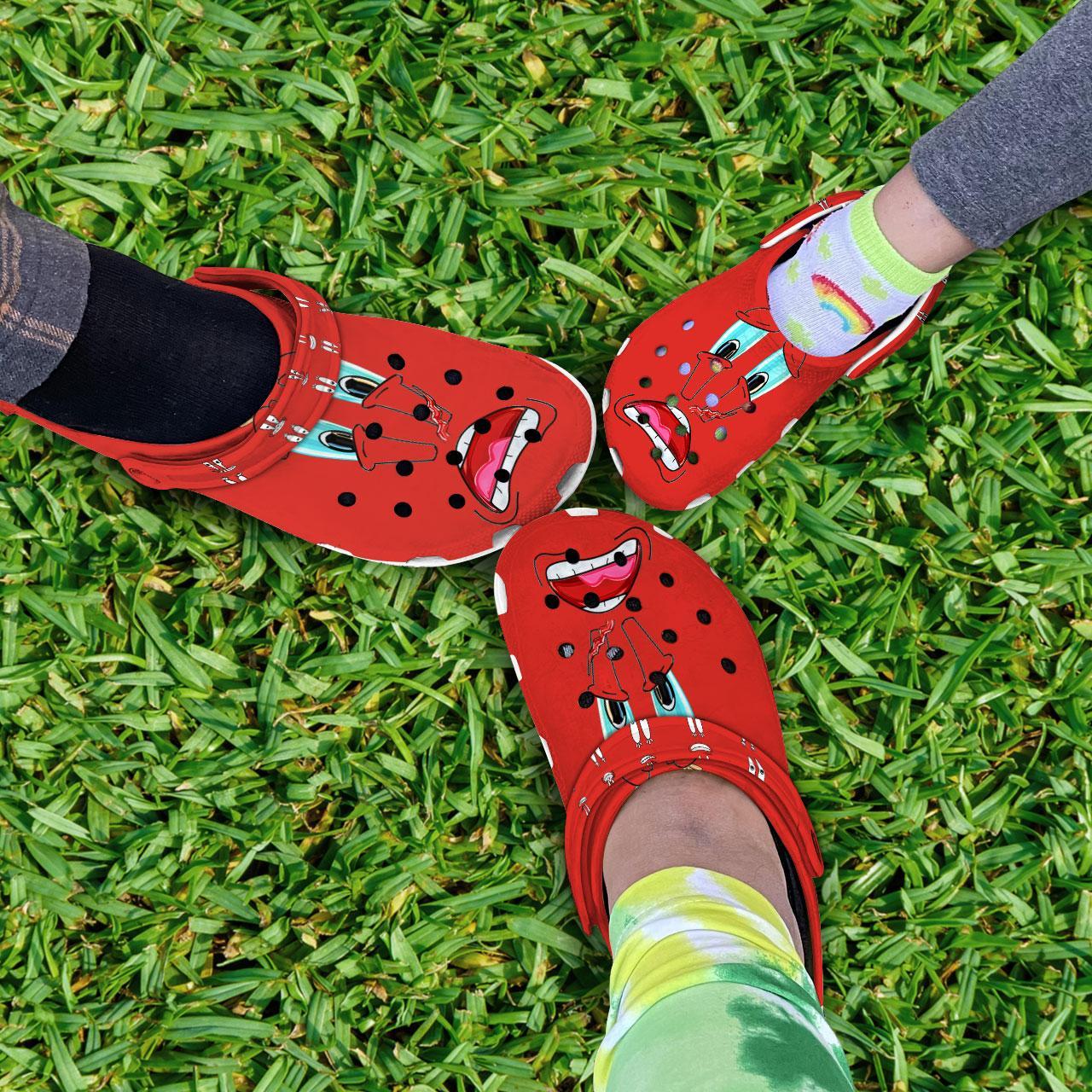 Merchidea Spongebob Squarepants Cartoon Crocs Crocband Clogs Shoes Comfortable For Men Women and Kids